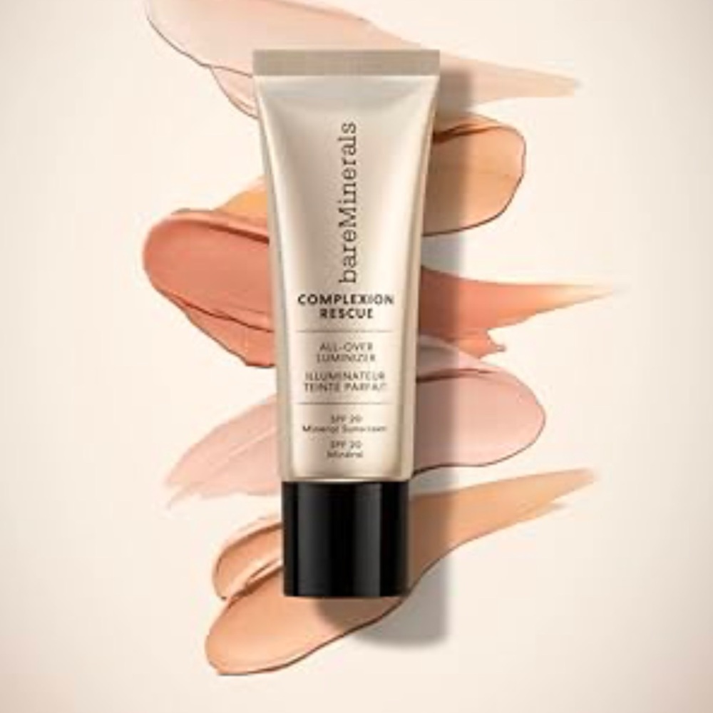 🦋Bare Minerals Complexion pink pearl all over luminizer 1.18 fl oz new - Picture 4 of 4
